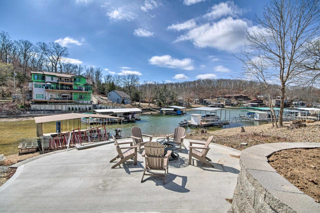 Lakefront Rocky Mount Home With Dock And Fire Pit Exterior photo